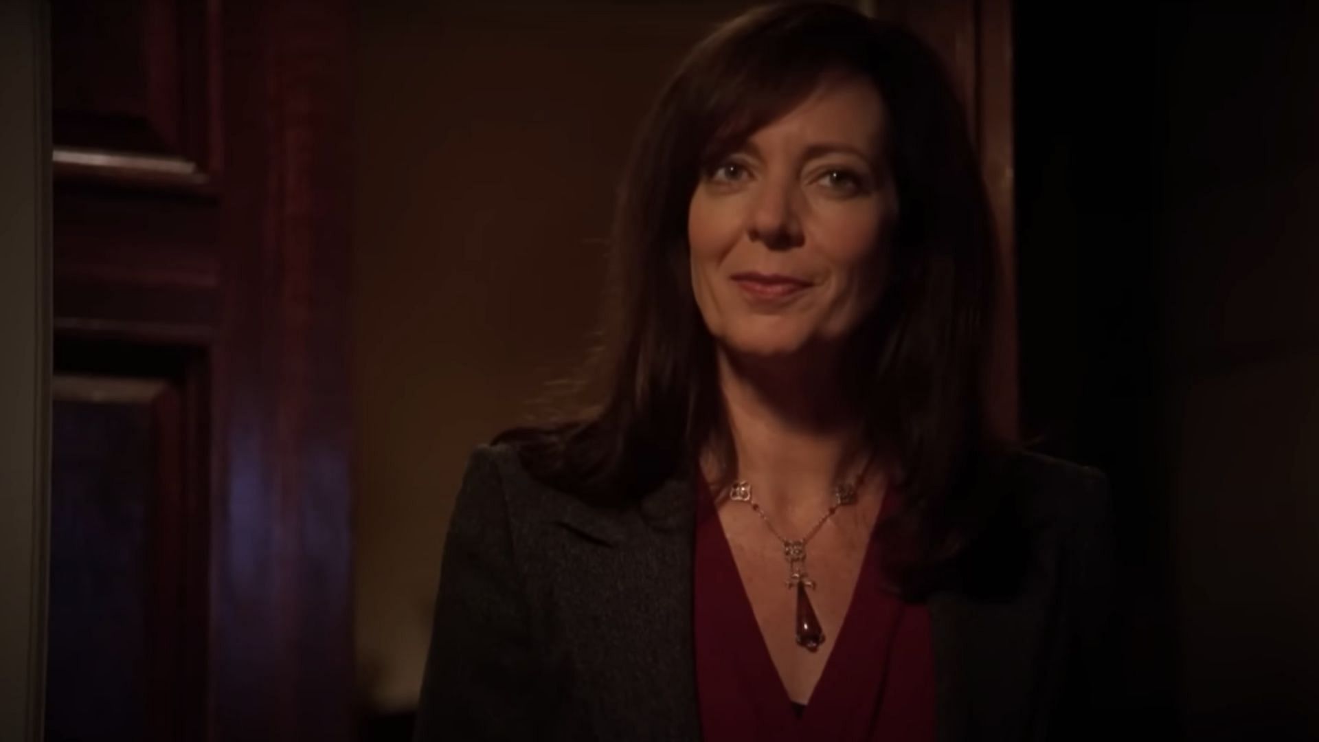 CJ chooses a career in philanthropic management and has a baby with Danny (Image via YouTube/The West Wing)